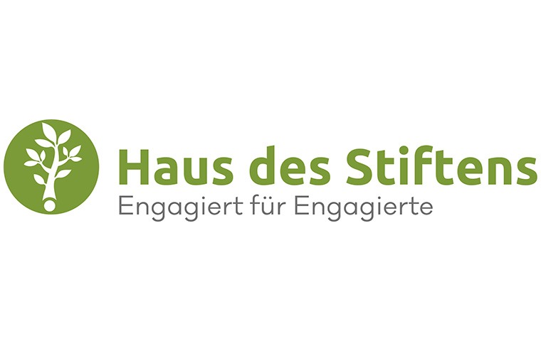 Das Logo von Haus des Stiftens - Engagierte für Engagierte.